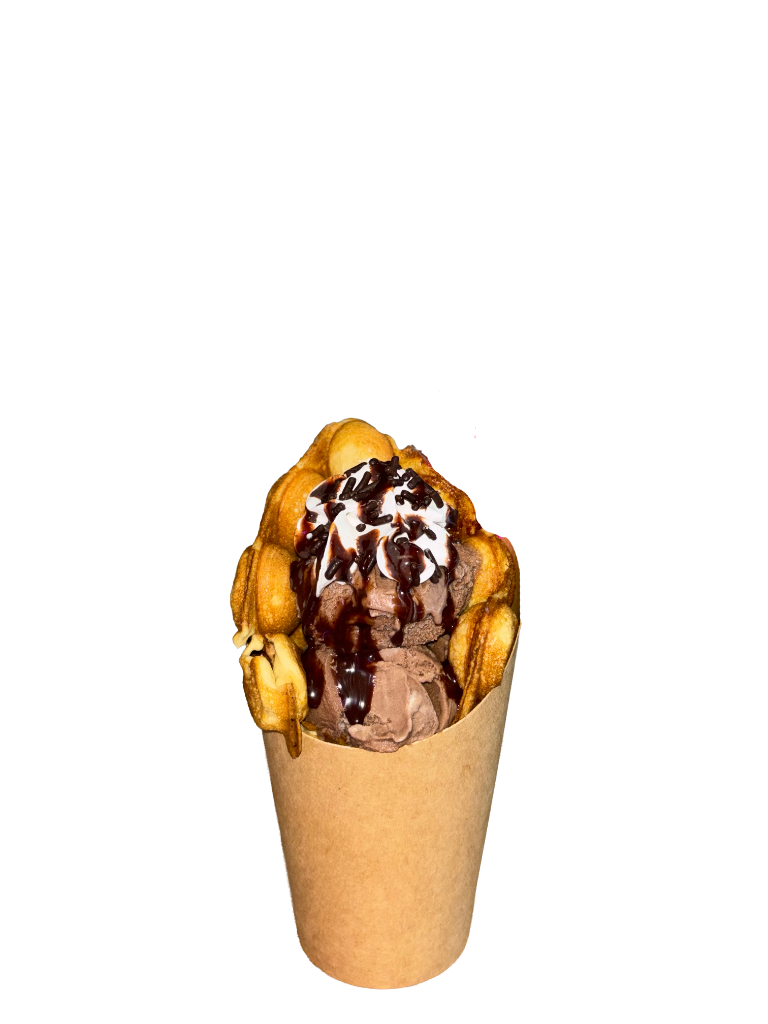 Chocolate Bubble Waffle